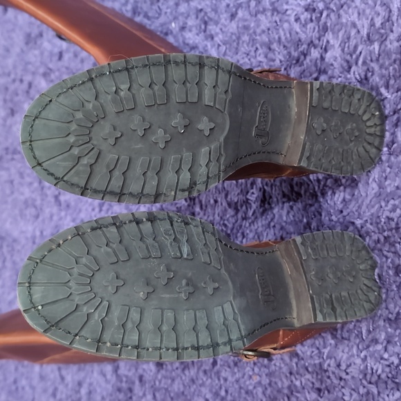 Justins Women’s Riding Boots | 100% Brown Leather | Quilted | Size 7B - Picture 7 of 11